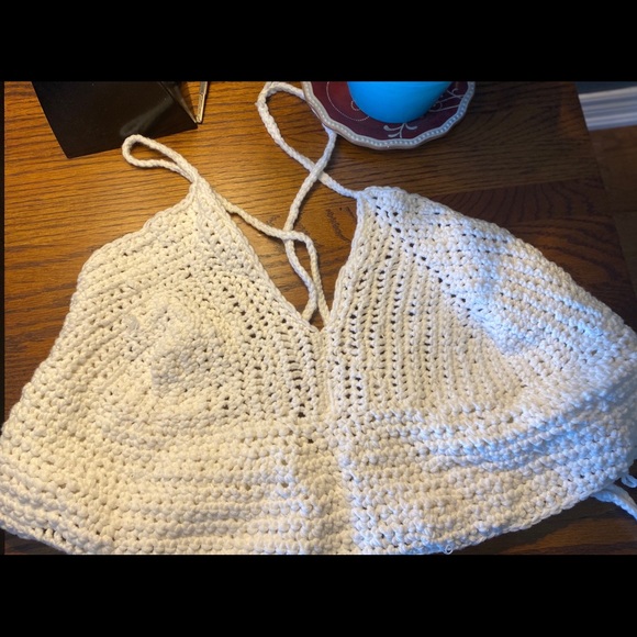 Hand Crafted Tops - Handmade Crochet Top with Summer